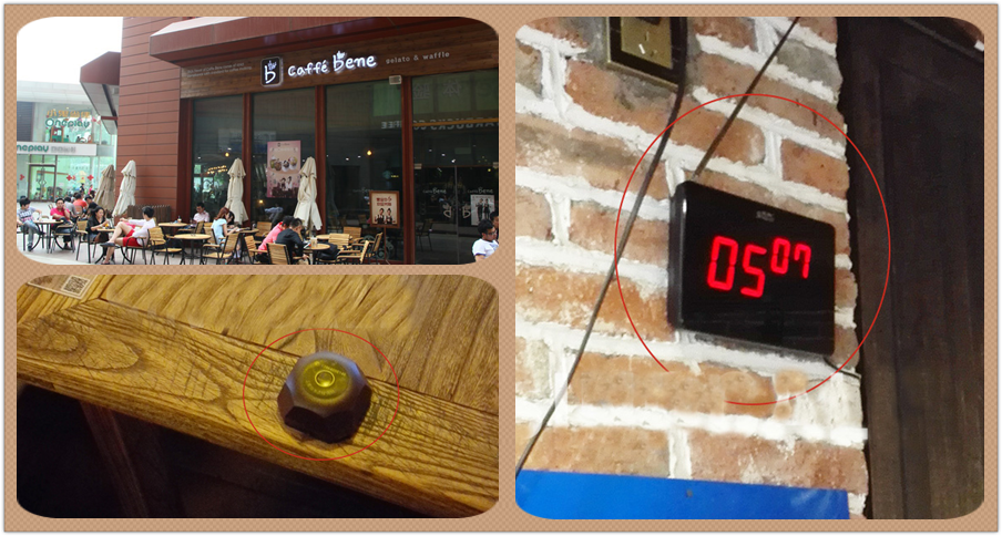 wireless calling system solution of cafe