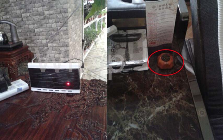 wireless calling system solution of doujiangyan hotel