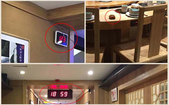Wireless calling system solution of Guizhou cuisine